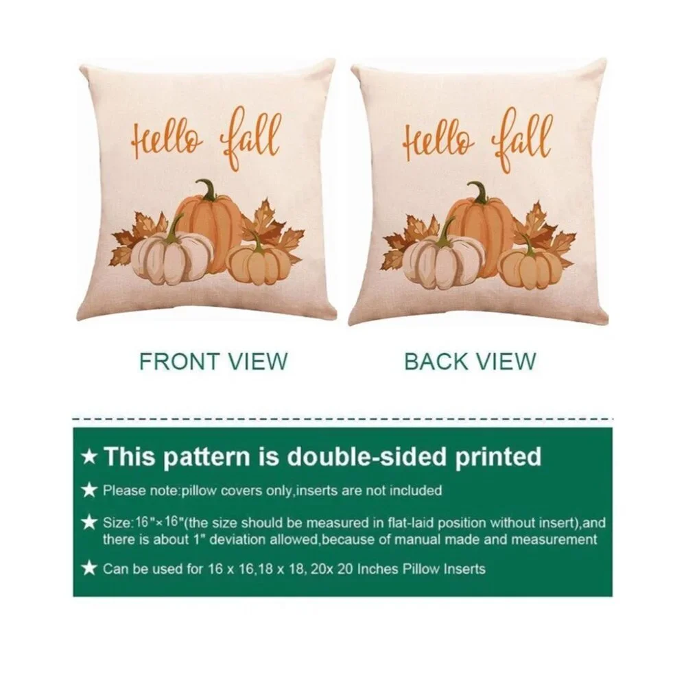 NEW Fall Pillow Covers 16